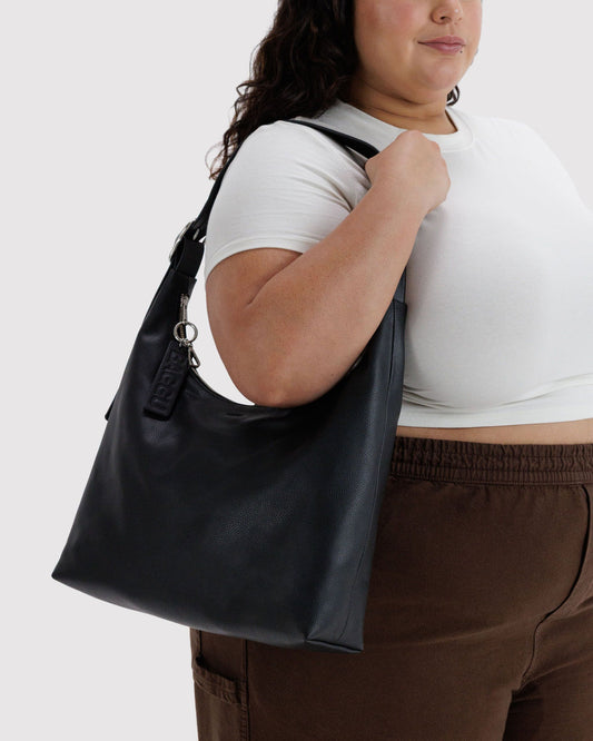 RECYCLED LEATHER SHOULDER BAG - US 2070