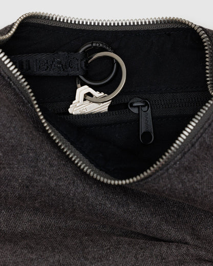 SMALL DENIM CRESCENT BAG - US 0131